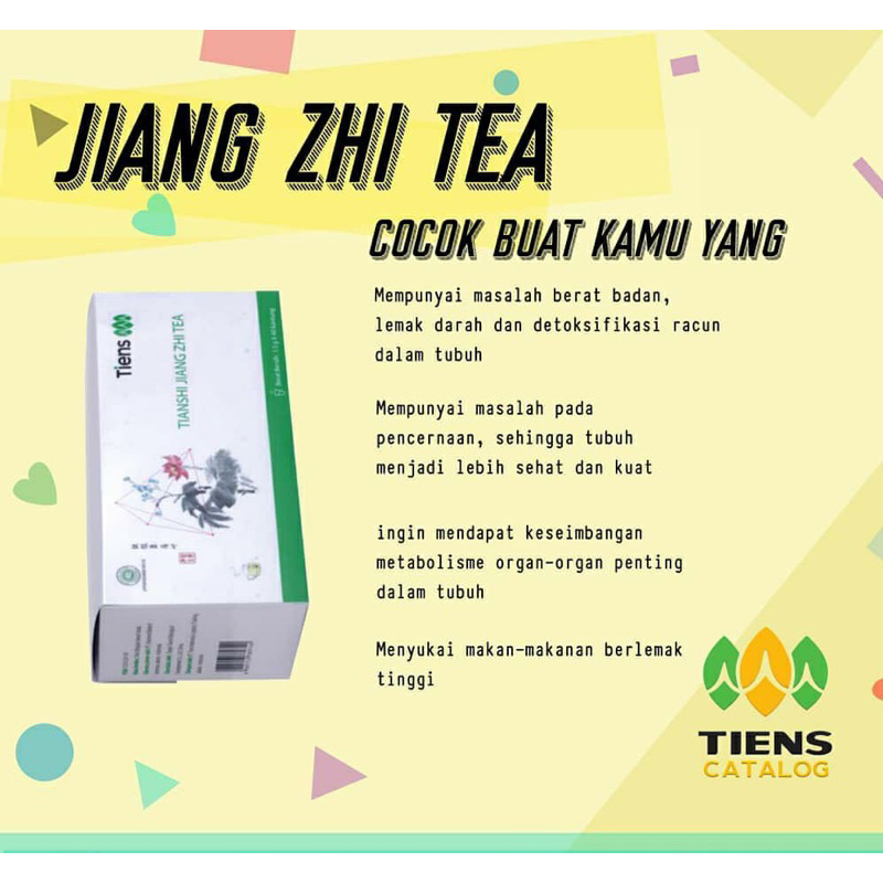 

JIANG ZHI TEA TIENS teh pelangsing terbaik di dunia