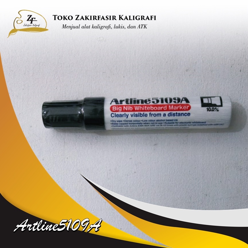 

SPIDOL BESAR/SPIDOL ARTLINE 5109A/SPIDOL MATA MIRING/SPIDOL ARTLINE NON PERMANENT BIG NIP WHITEBOARD MARKER EK-5109A