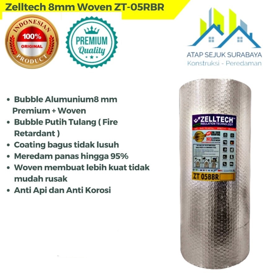 Zelltech 05 RBR 8mm Bubble Alumunium Woven Grade Super