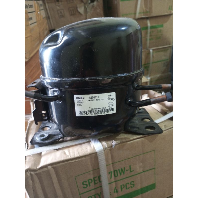 kompresor kulkas 2 pintu jumbo 1/6 pk original gmcc