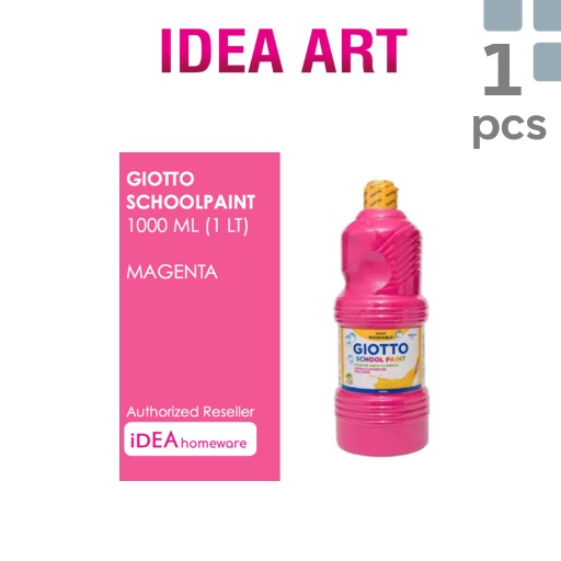 

Stock Banyak Giotto School Paint Magenta Ungu pink 1 ml Cat Air Lukis Super Washable 1 L