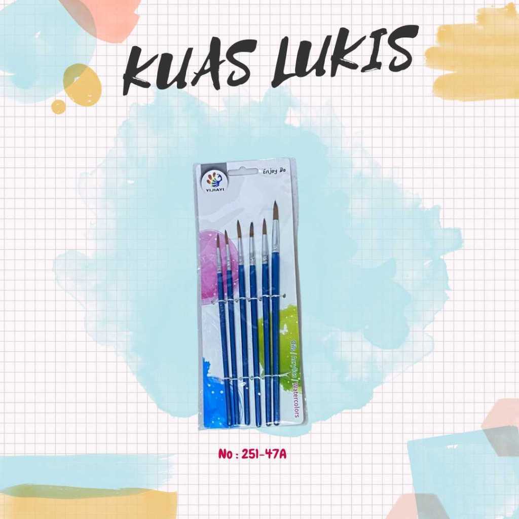 

Kuas Cat Lukis Air, Minyak, Acrylic 251-47A