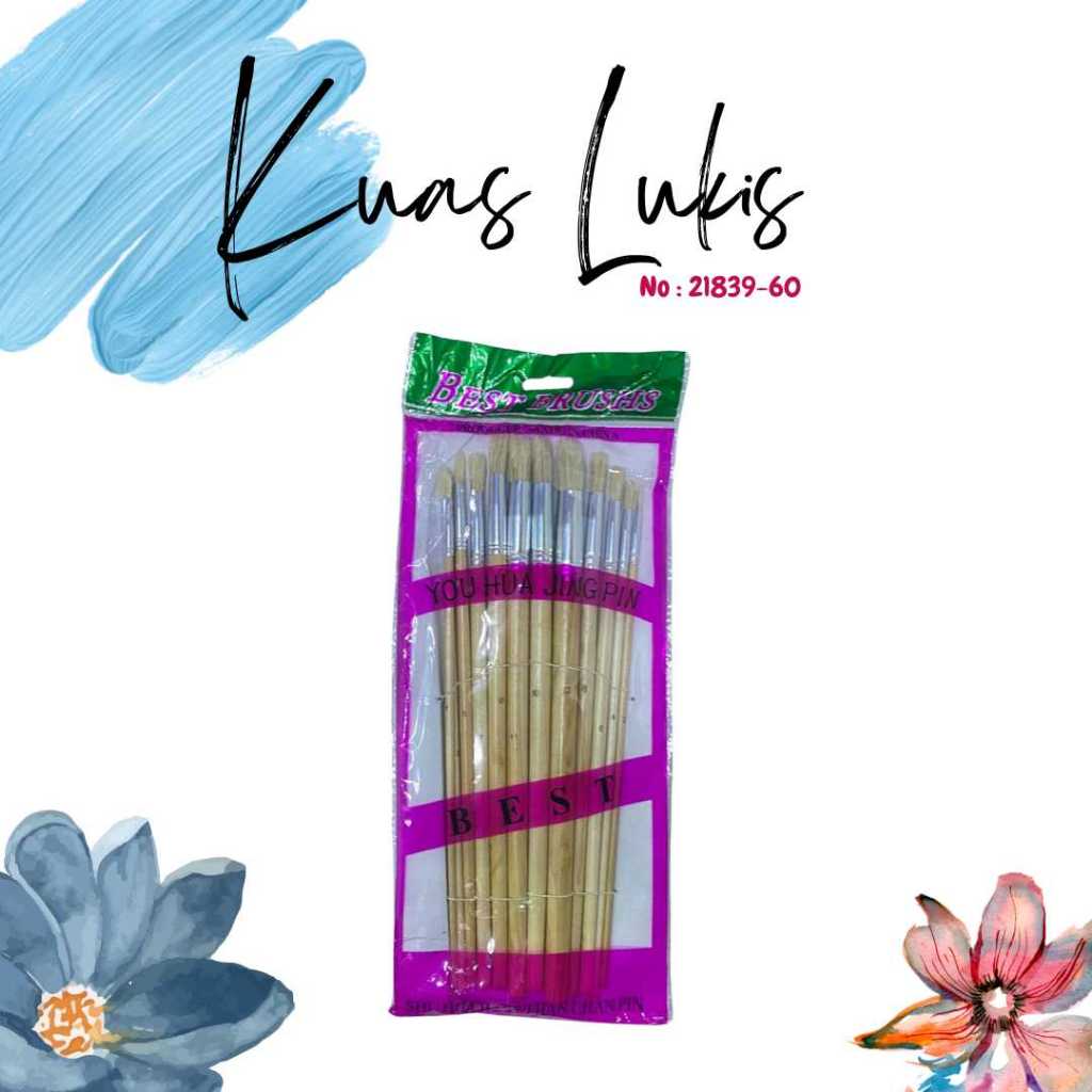 

Kuas Cat Lukis Air, Minyak, Acrylic 21839-60