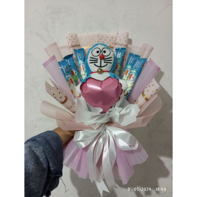 

buket wisuda + snack