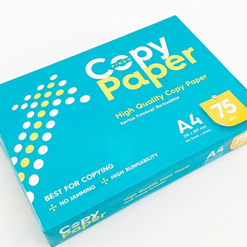 

Essential COPY PAPER 75GR A4 F4 FOLIO GSEND GR4B INSTAN ONLY KES FOTOCOPY KES PRINT