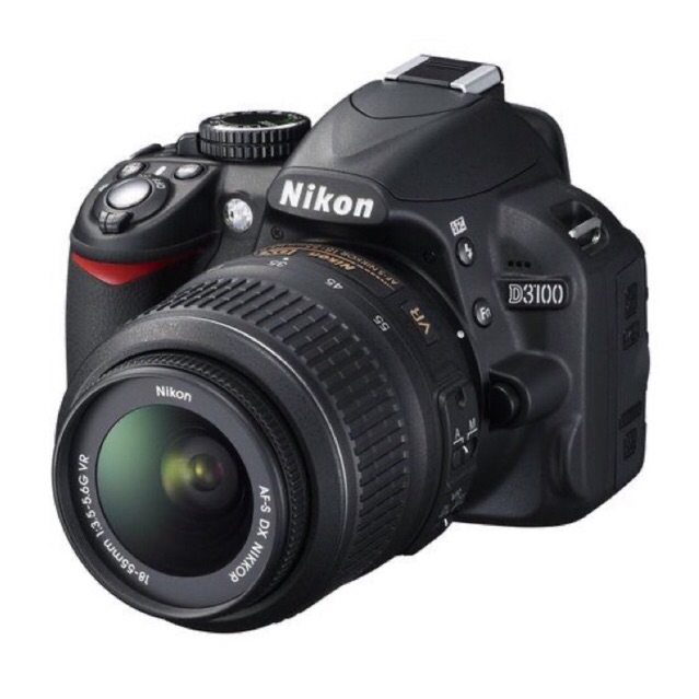 Nikon D3100 Lensa Kit 18-55mm Kamera DSLR - Vignet