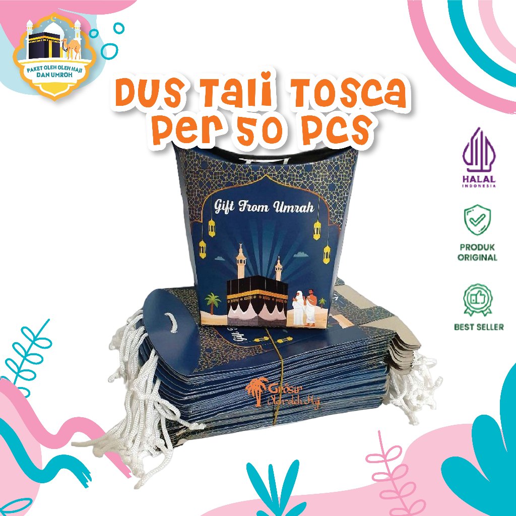 

Dus Tali Jinjing Kosong Oleh Oleh Haji dan Umroh Paket per 50 pcs