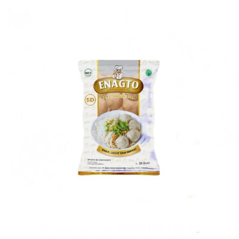 

ENAGTO Bakso Daging Sapi Super Isi 25 Butir