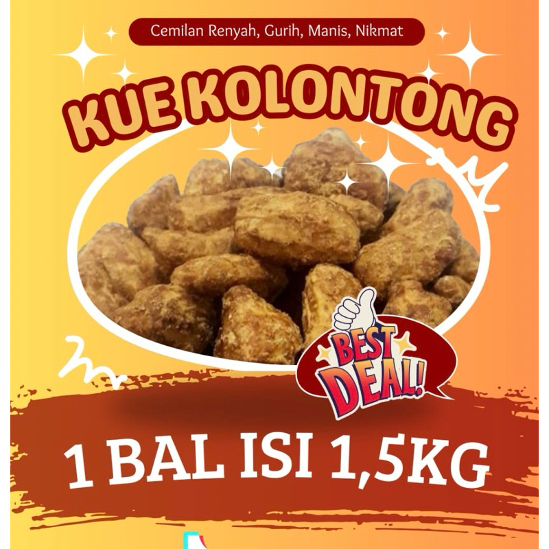 

kue kolontong gurih manis 1 kg