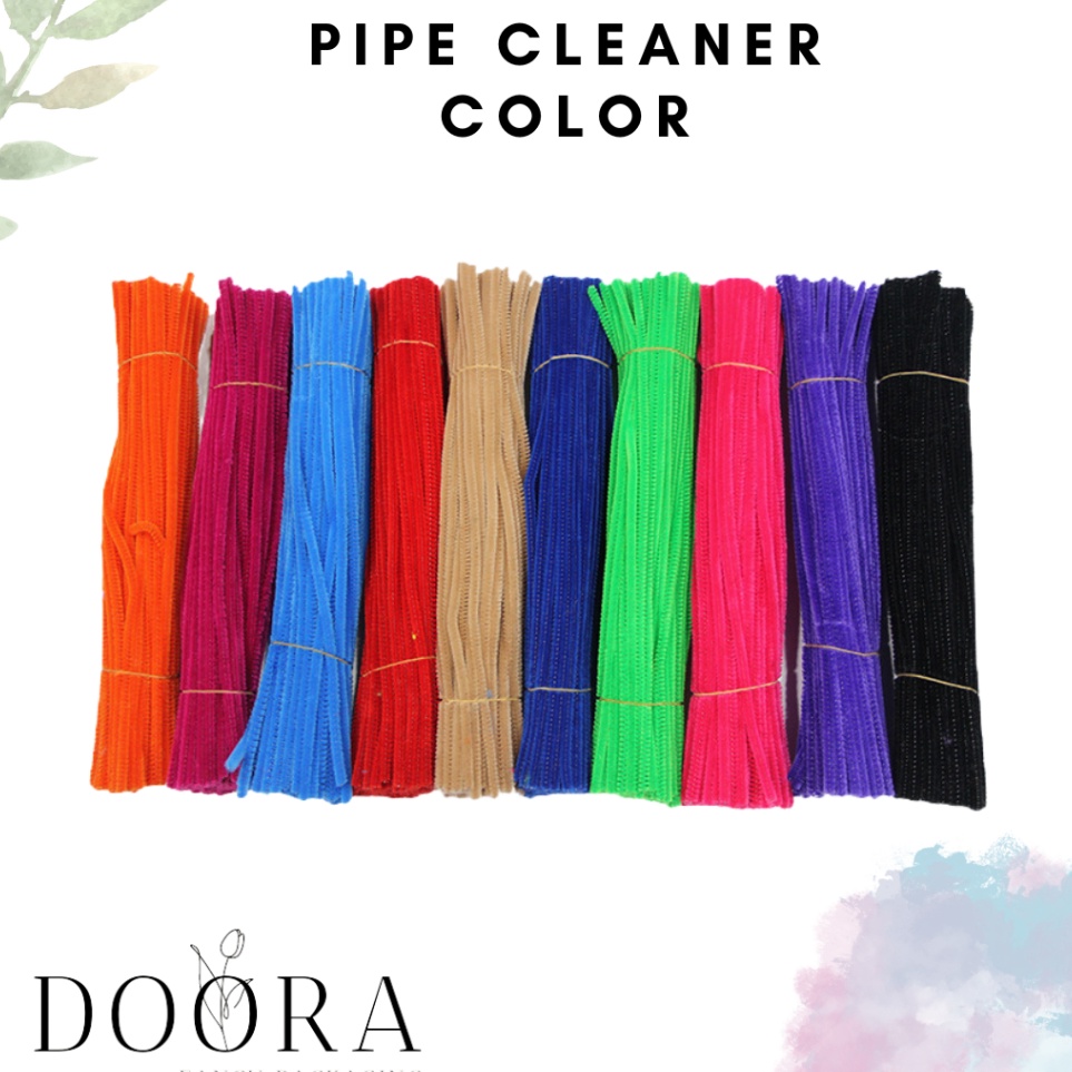 

Harga Terbaik Pipe Cleaner Kawat Bulu Polos Warna