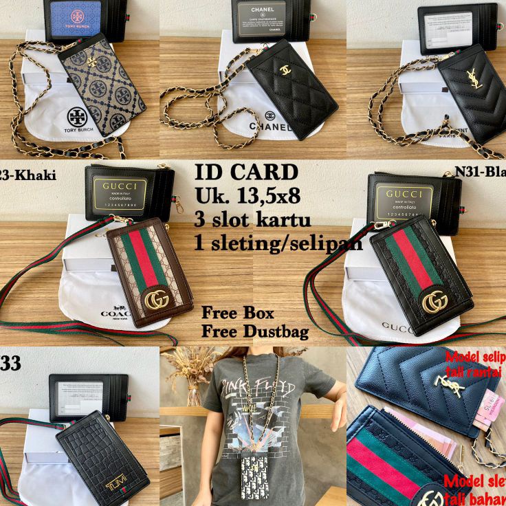 

Best Product Lanyardkartu kerjapemegang kartu idcard holderid card 2 sidecard plategantungan kartu casing id card