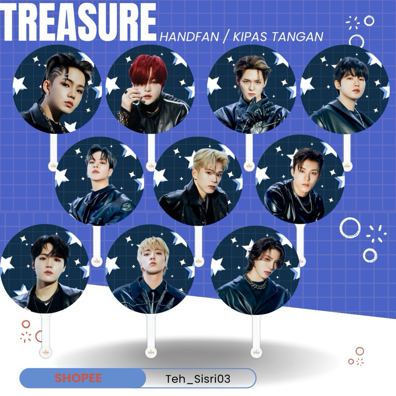 HANDFAN / KIPAS TANGAN TREASURE REBOOT by kesykim