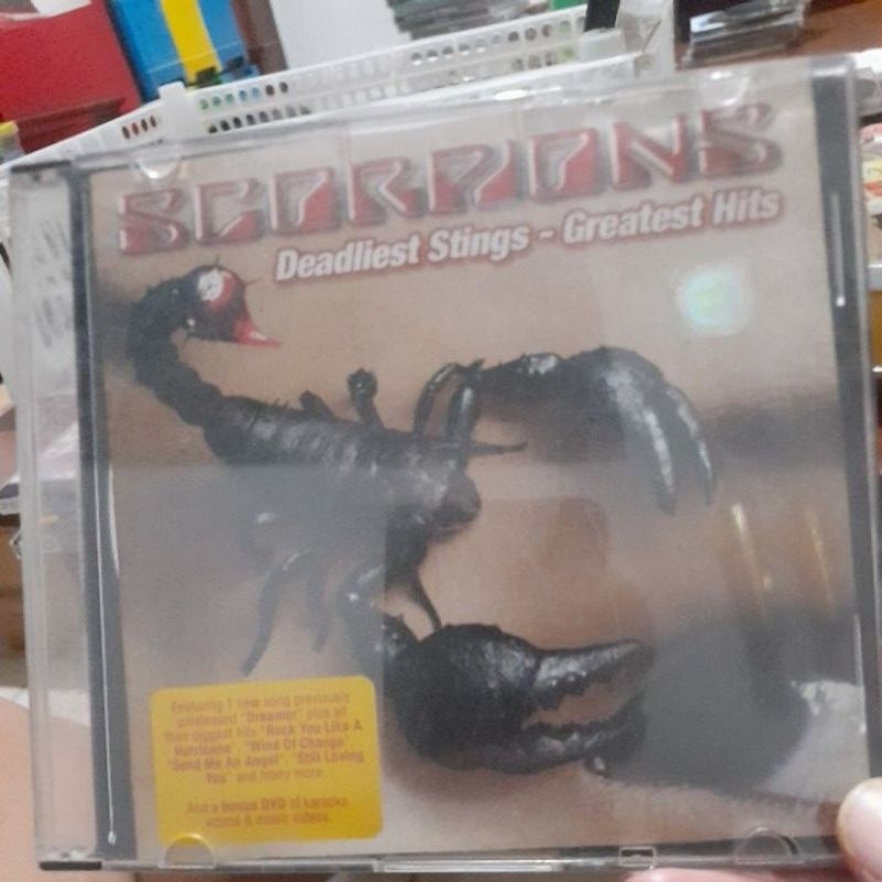 cd musik original scorpions deadliest stings greatest hits (CD358)
