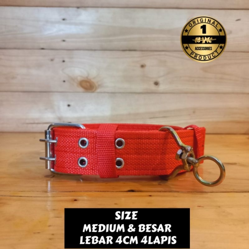 Ratoo Kalung Anjing Pitbull Medium Besar