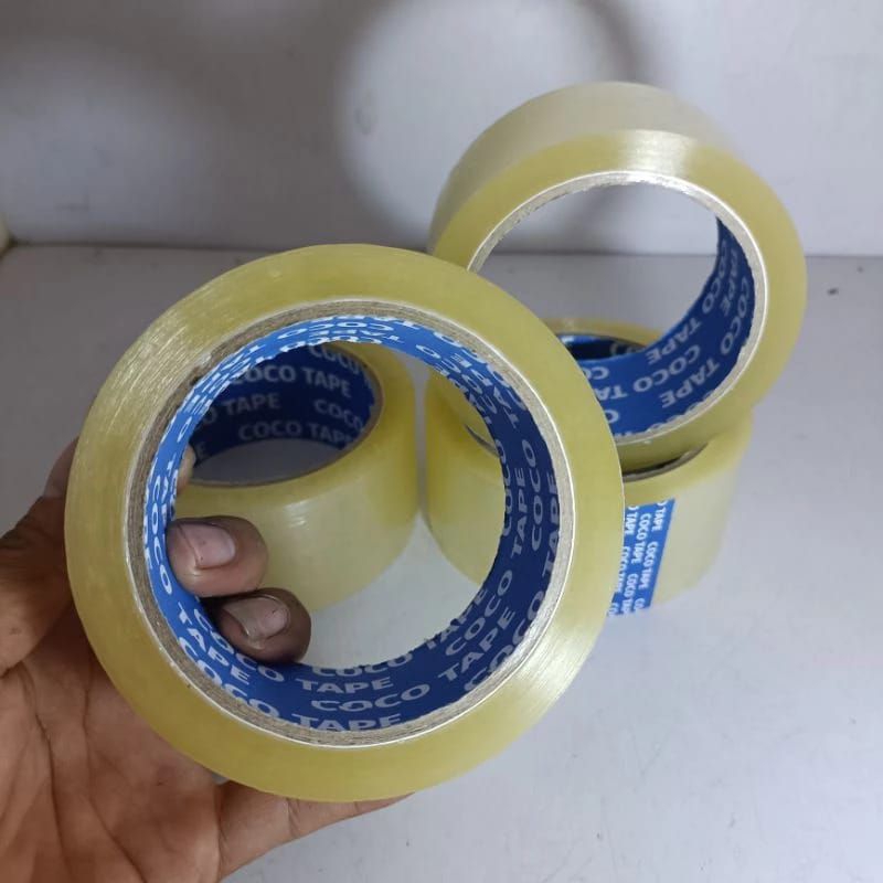 

lakban bening 2 inch 45mm 90year murah
