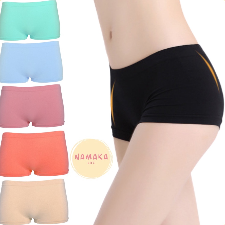 Serba Murah NL CELANA PENDEK HOT PANT CD KOLOR BOKSER KOTAK WANITA SHORT PANTS KETAT KATUN MIDI MINI