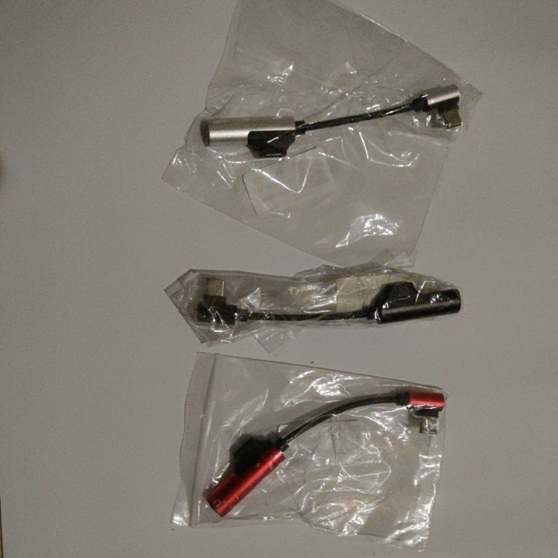 sambungan tambahan kabel headset tipe c