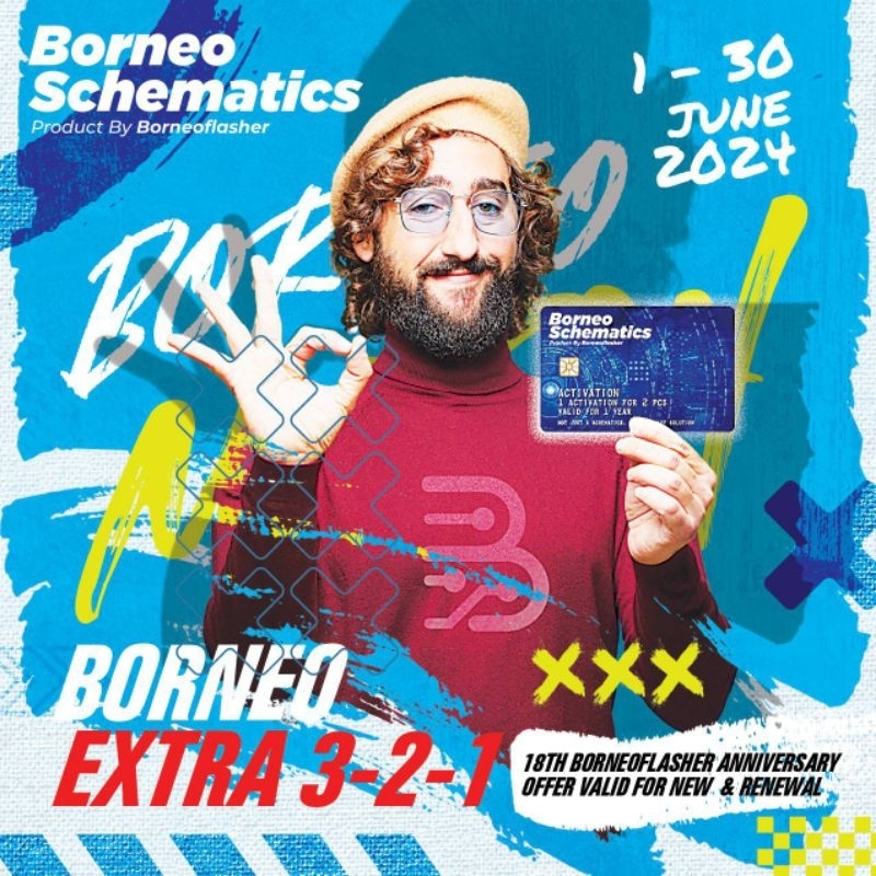 BORNEO SCHEMATIC BORNEO SKEMA SINGLE 3 BULAN