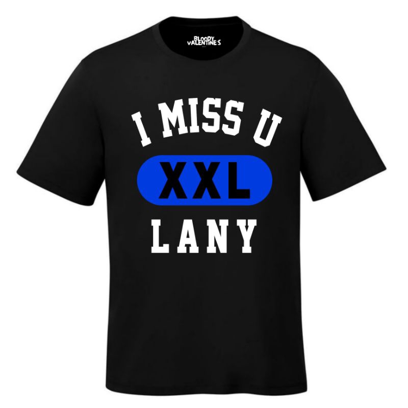 LANY I Miss U XXL A Beautiful Blur Album T-Shirt / Kaos Band Musik Murah POP Alternative Country CD 