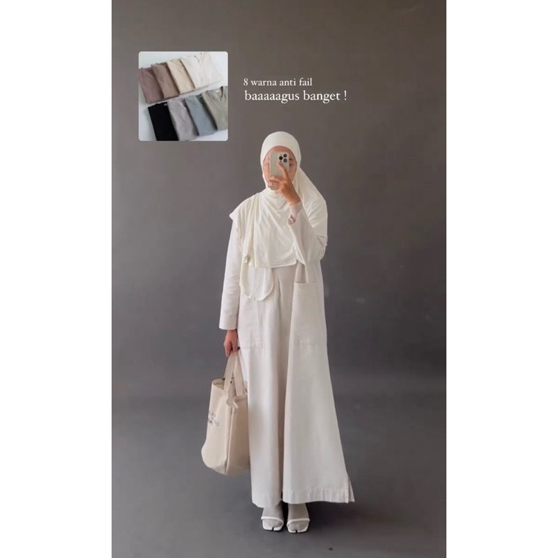 Basic Linen Dress by Khalewale