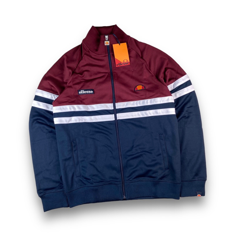 TRACKTOP ELLESSE RIMINI MAROON NAVY ORIGINAL