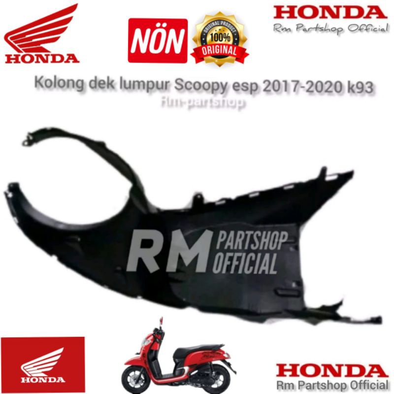 cover under dek paru kolong bawah Scoopy esp k93 2018 2020 original