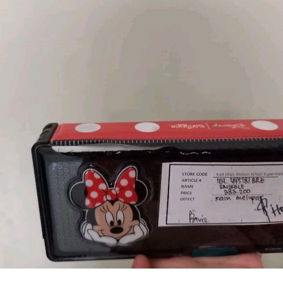 

smiggle pencil case minnie mouse new ori deffect sale pop out kalkulator