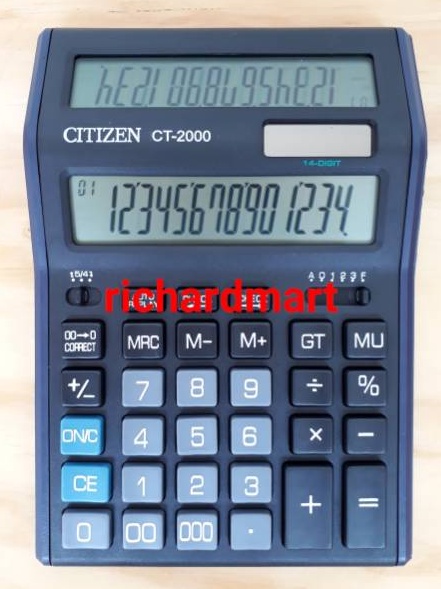 

Terdepan harga terjangkau Kalkulator 2 layar citien ct 2 14 digit