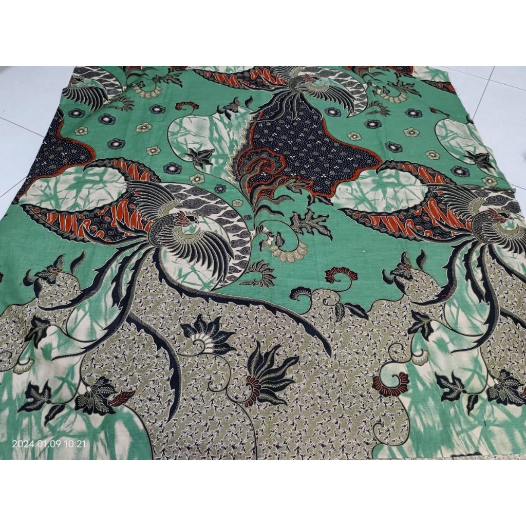Pusat Batik Pekalongan Murah / Bisa COD / Kain Batik Meteran Murah / Motif Merak
