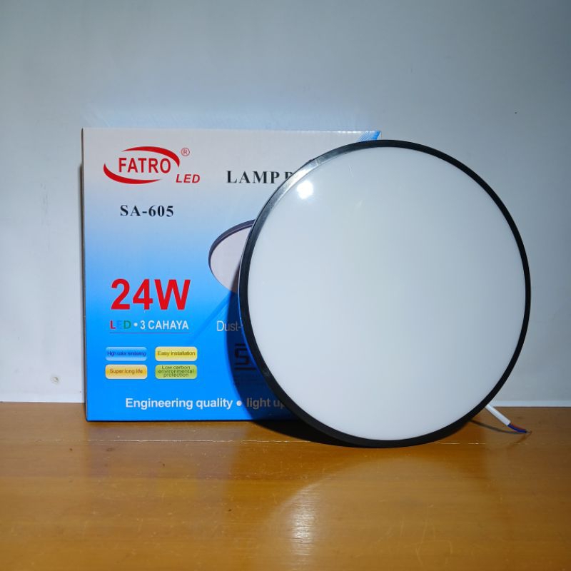 FATRO lampu plafon / baret 24 watt 3 warna cahaya