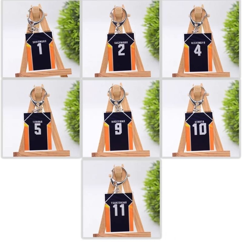 Gantungan Kunci Akrilik Anime Haikyuu | KeyChain Anime Haikyuu