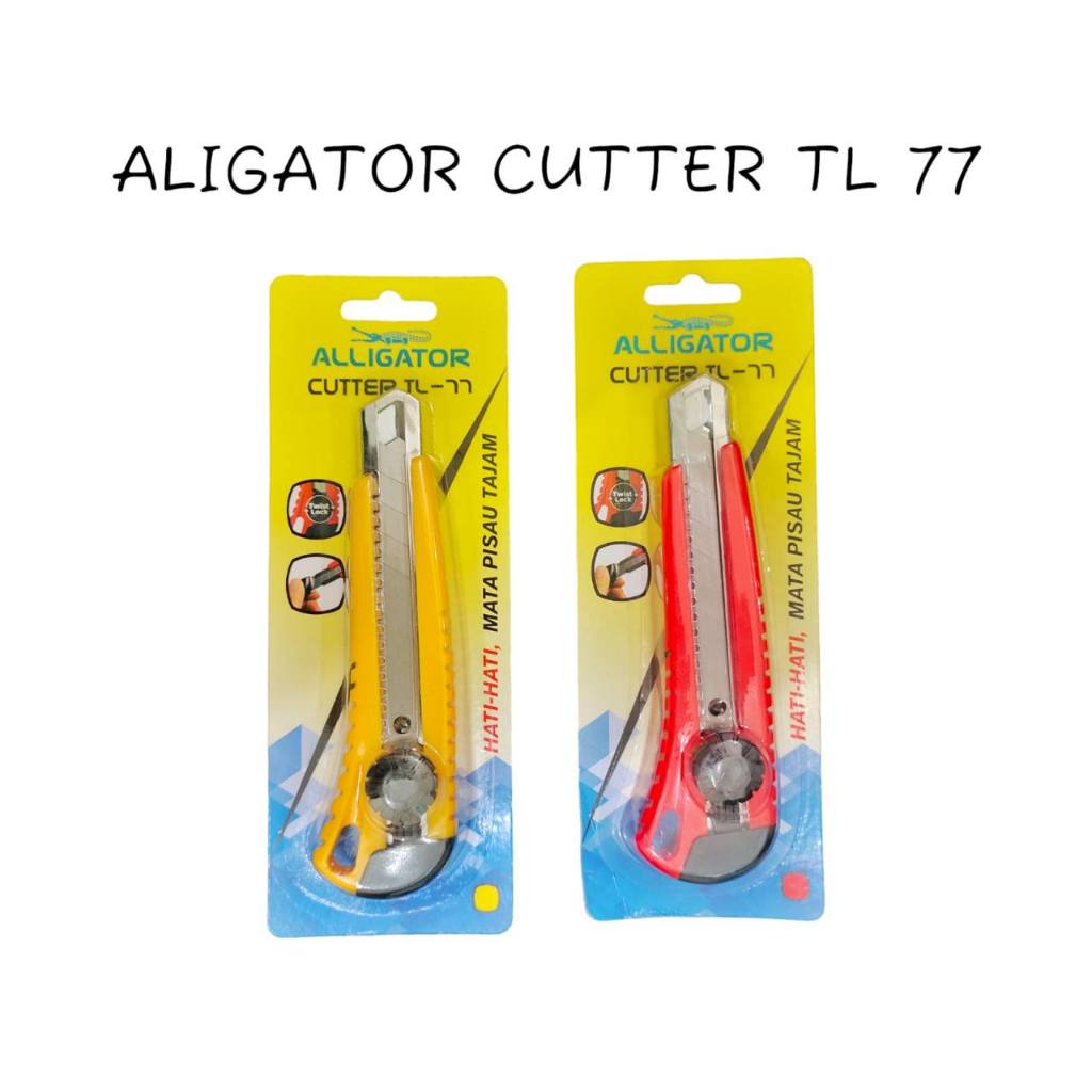 

ALIGATOR CUTTER TL77 / PISAU CUTTER