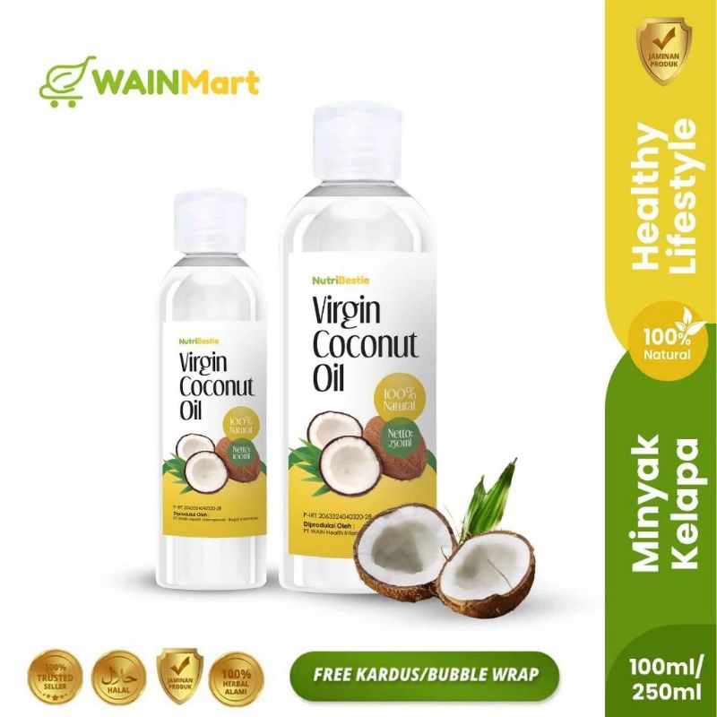 

VCO Virgin Coconut Oil Minyak Kelapa Sehat untuk MPASI Diet Pencernaan Kulit dan Rambut