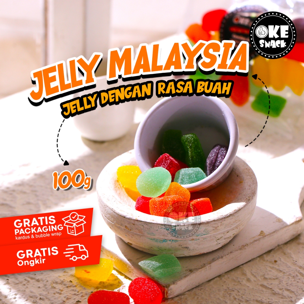 

Jelly Malaysia Buah 100g | Permen Jelly Buah