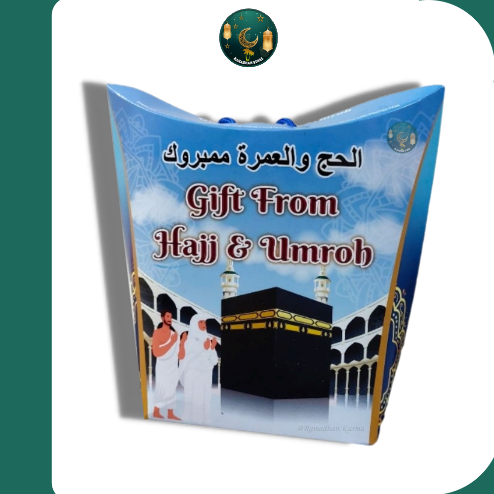 

Paper Bag [50PCS] Dus Gift From Haji&Umroh/Dus Paket Oleh-Oleh/ Dus Hampers