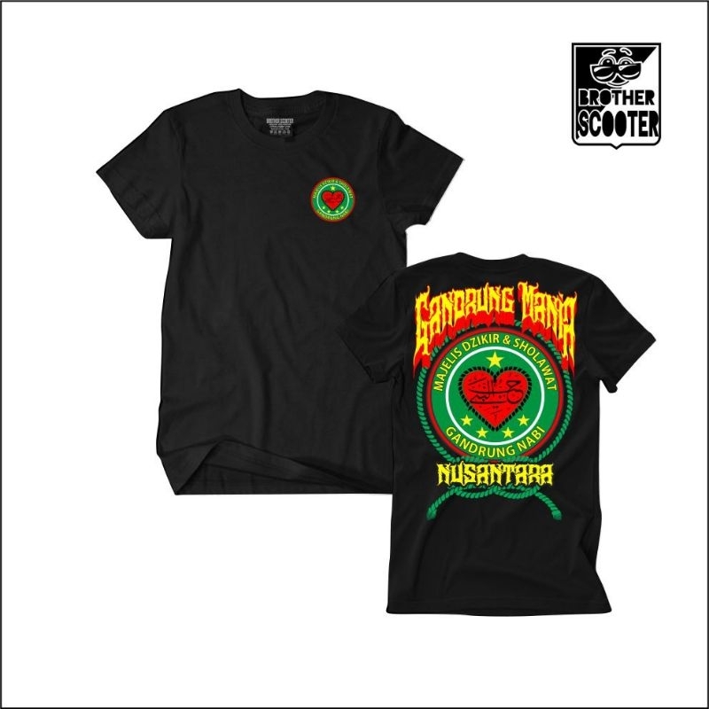 KAOS MAJELIS SHOLAWAT TERBARU GANDRUNG NABI GANDRUNG MANIA NUSANTARA BEST SELLER DISTRO