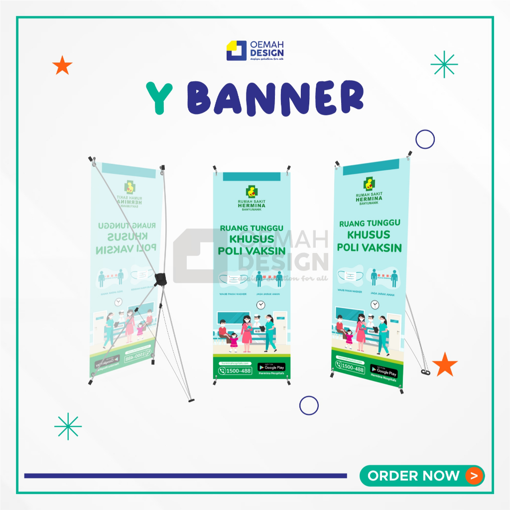 Y BANNER / STANDING BANNER