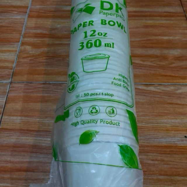 PaperBowl DK 360ml isi 50 pcs