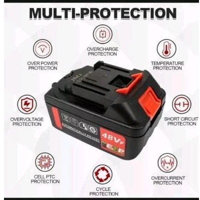 baterai impact wrench baterai bor cordless modern sunctool jld