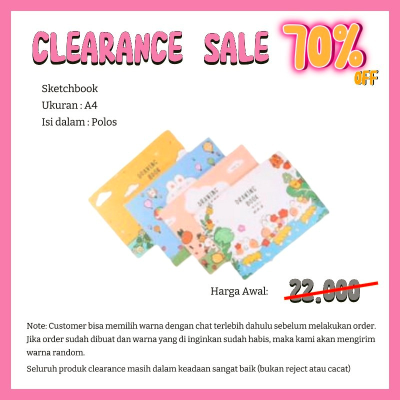 

[GARANSI 7 HARI] MARSHOFFICIAL NEW STYLE DRAWING BOOK BUKU GAMBAR FAT RABBIT