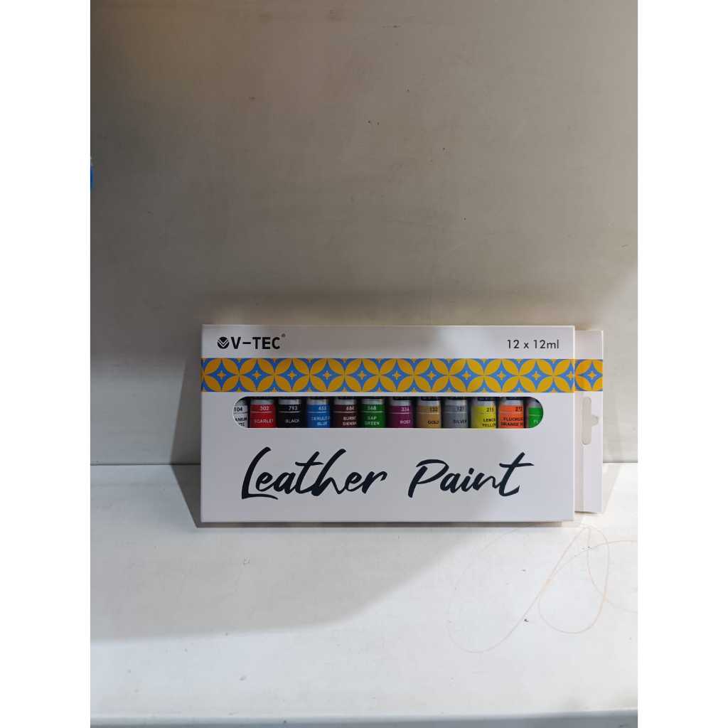 

V-TEC Acrylic Leather Paint 12x12ml LPC-1012