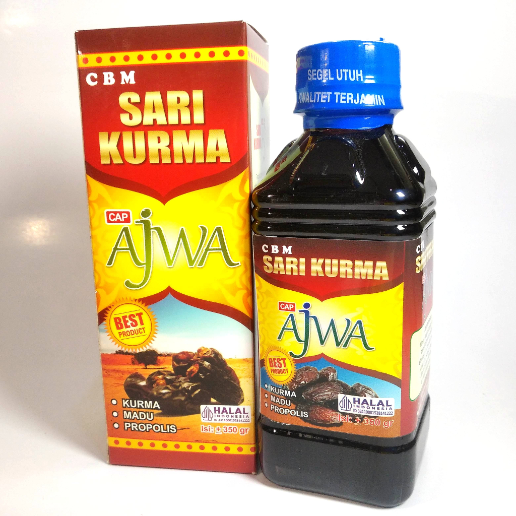 

sari kurma cap ajwa madu, kurma, propolis