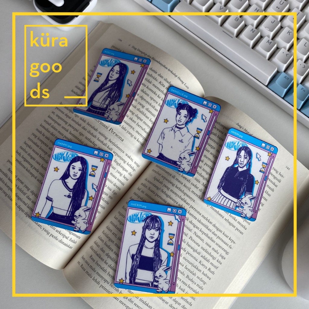 

Sticker NewJeans Y2K | Stiker Aesthetic KPop New Jeans Minji Danielle Hyein Hanni Haerin Bunnies Estetik