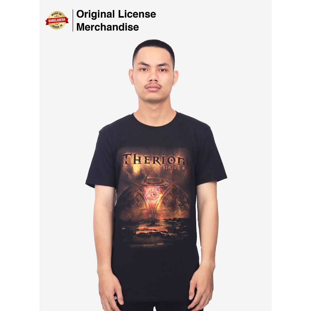 Baju Shirt Kaos Dewasa Pria Cowok Metal Musik Band Import Premium Original THERION Sirius B