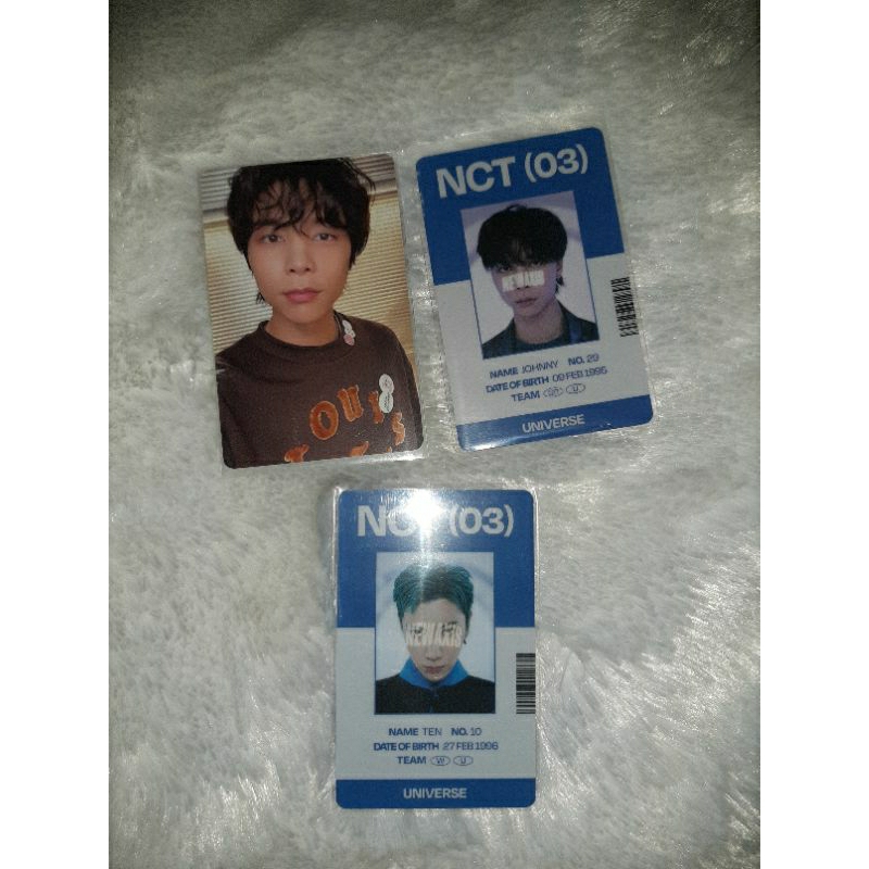 JOHNNY SEASON GREATING 2022 DAN ID TRADING CARD UNIVERSE JOHNNY TEN