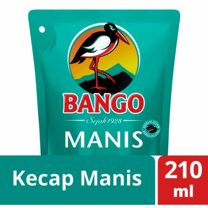 

Kecap Manis Cap Bango Kemasan Pouch 210ml