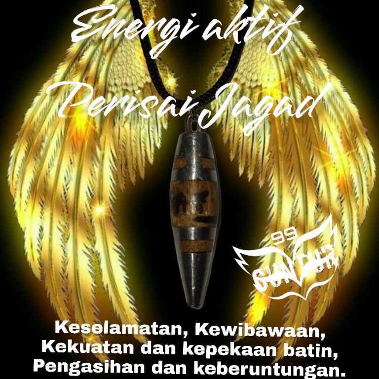 KODE D77F LIONTIN KAYU CEMETI ALII PERISAI JAGADD