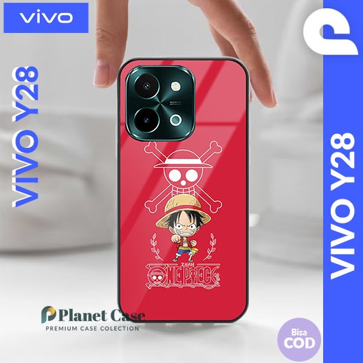 Case Vivo Y28 Casing Pelindung Body dan Kamera Vivo Y28 Softcase Karakter Y28 Silikon Protection Viv