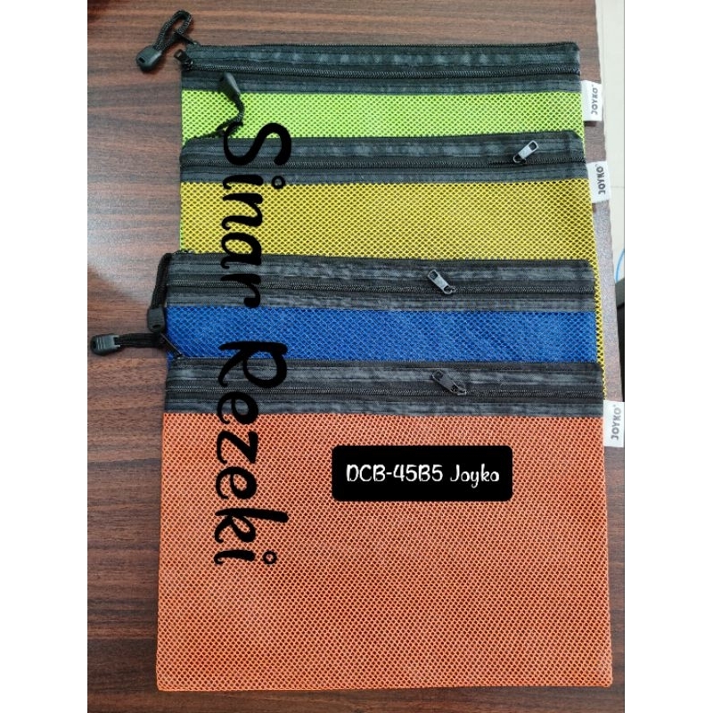

1 buah!!DCB-45B5! tas kain joyko/tas resleting/dompet resleting joyko warna