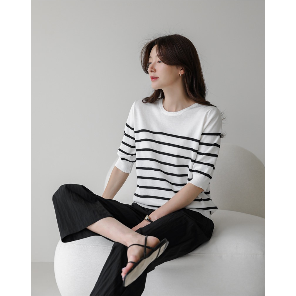 [By Monologue Korea] Crunch SS Knit_6181